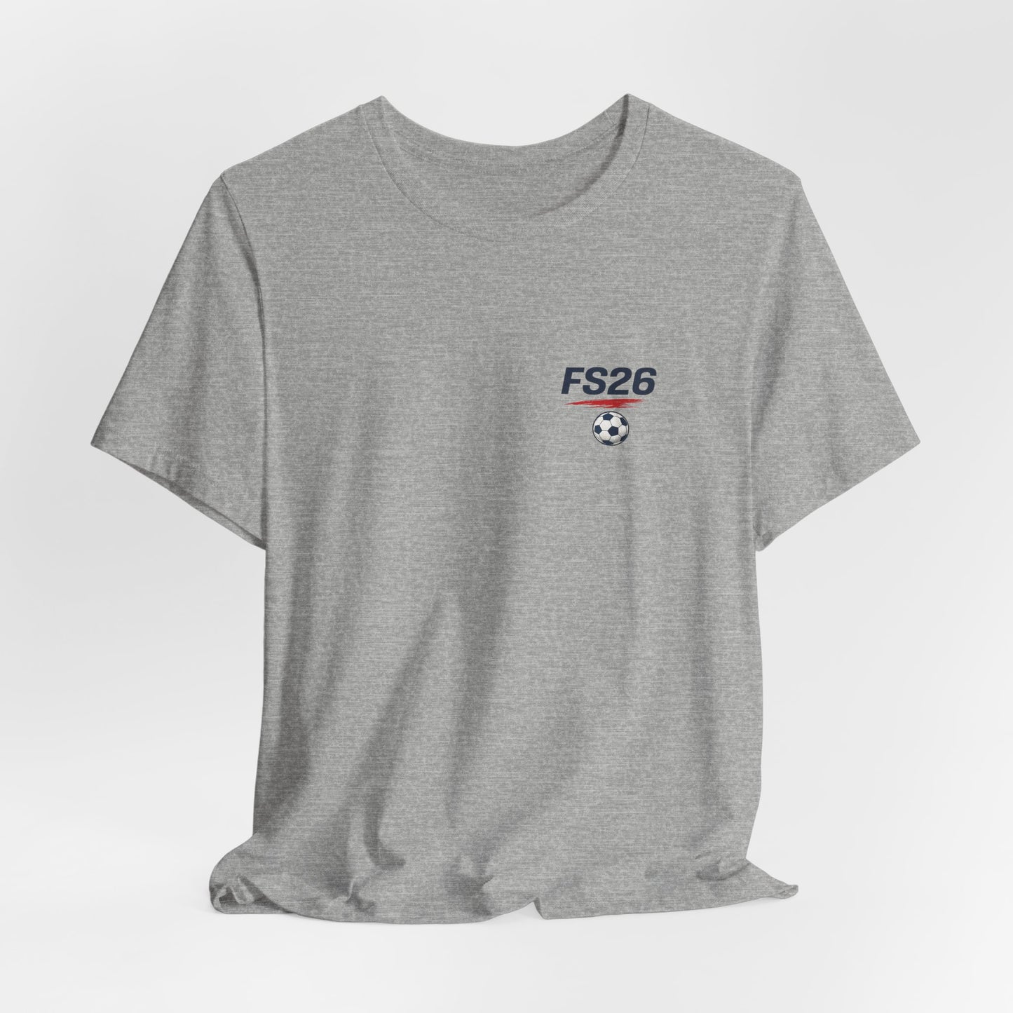 World 26 Football T-Shirt — Soccer Championship Graphic Tee