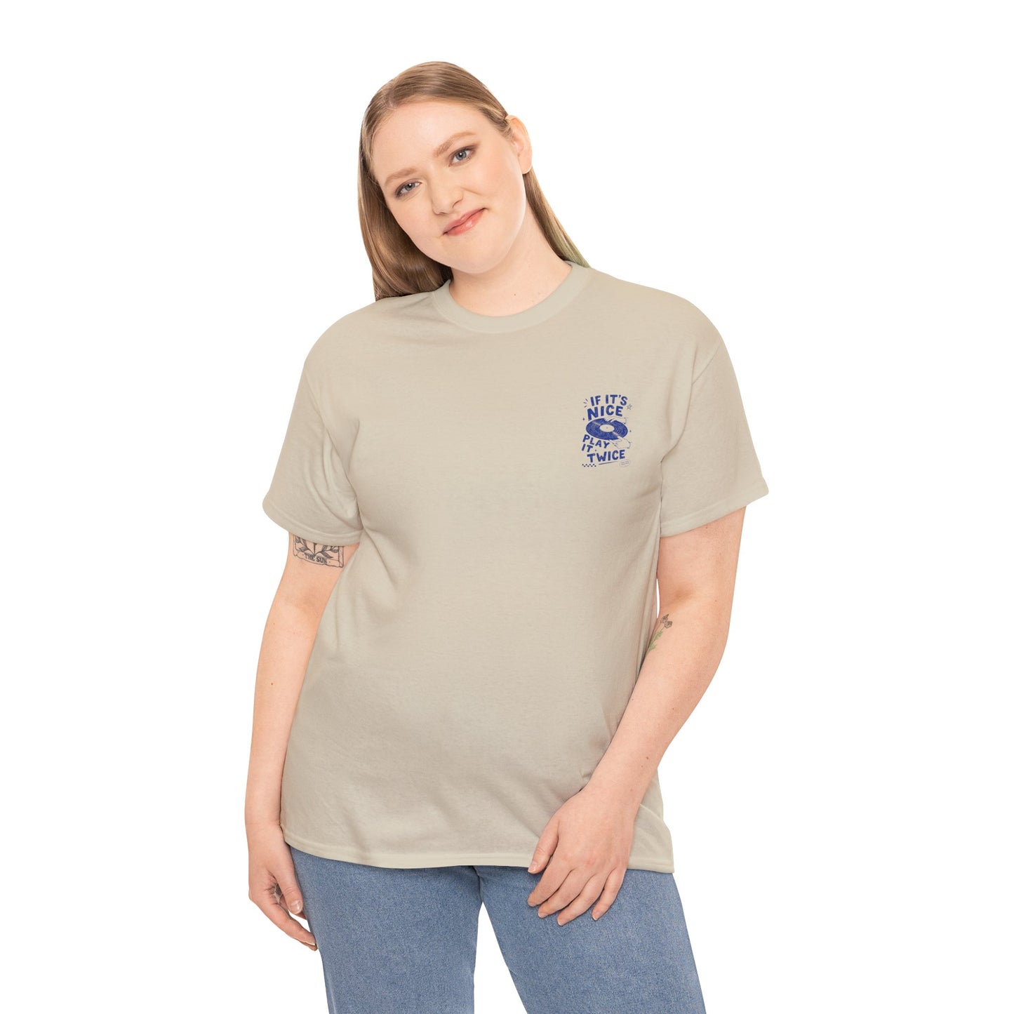 Graphic Tee — "Some Things Are Meant to Be Left Not Fixed" Retro Girl Illustration