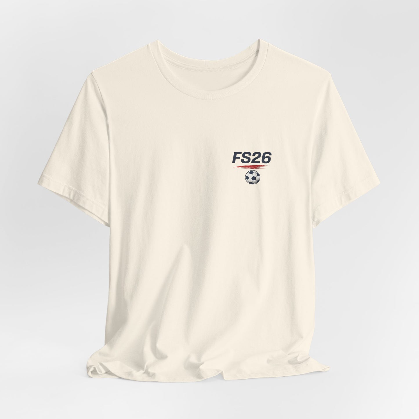 World 26 Football T-Shirt — Soccer Championship Graphic Tee