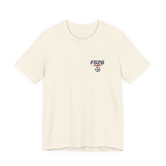 World 26 Football T-Shirt — Soccer Championship Graphic Tee