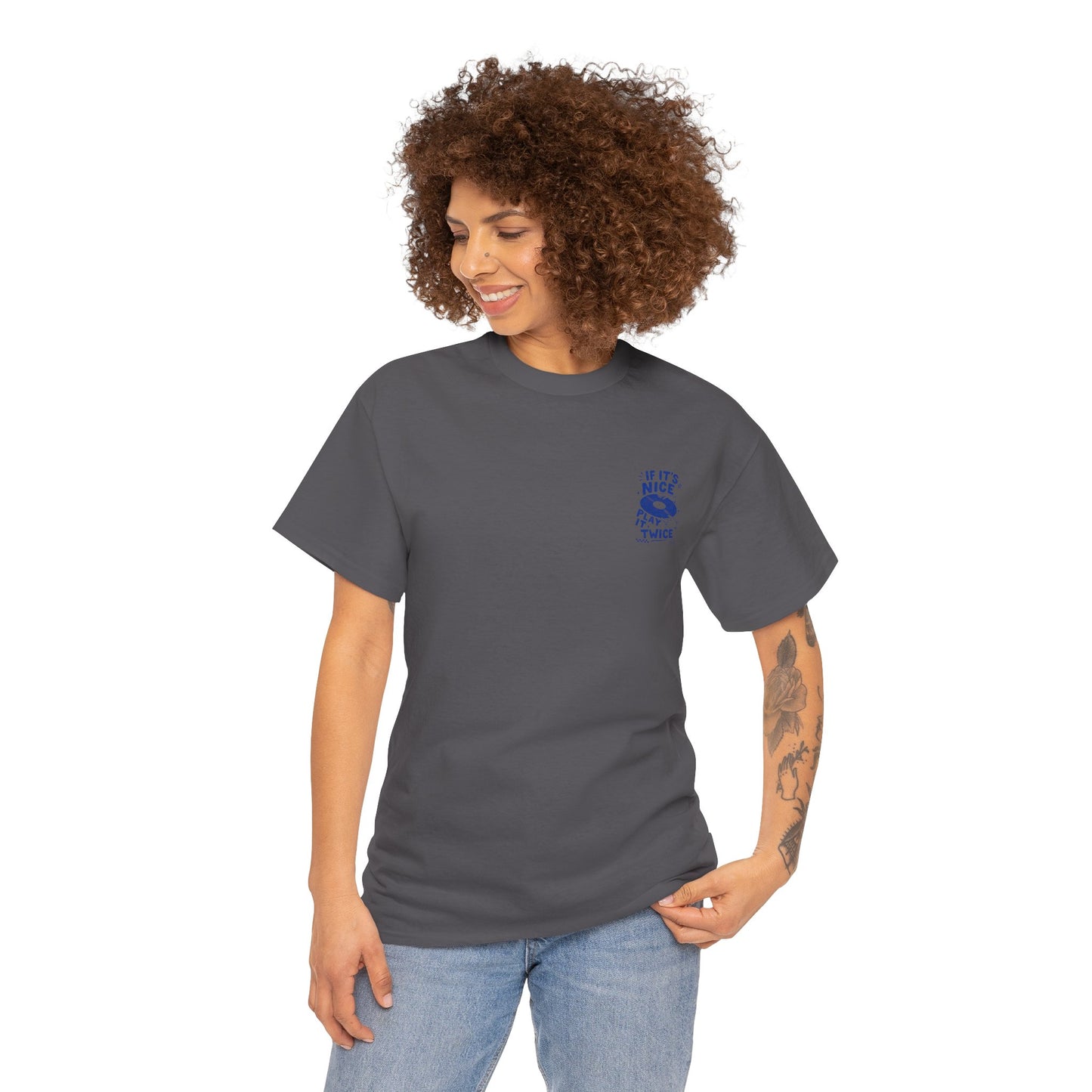 Graphic Tee — "Some Things Are Meant to Be Left Not Fixed" Retro Girl Illustration